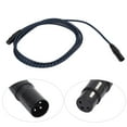 thumbnail image 3 of 10ft XLR Cable HiFi Stereo Audio Connection Microphone Cable with Metal Buckle Clear Stereo for Instruments Microphones, 3 of 8