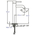 thumbnail image 2 of ALFI brand AB1023-PC Tall Polished Chrome Single Lever Bathroom Faucet, 2 of 7