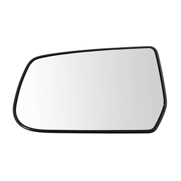 Dcmunx Power Mirror Glass w/Mounting Bracket Left Driver Left for Chevy for Equinox 2010-2017,for GMC for Terrain 2010-2017
