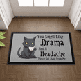 thumbnail image 2 of Lotusprinthandmade Funny Cat Doormat 6 Sizes (15x25"), 2 of 6