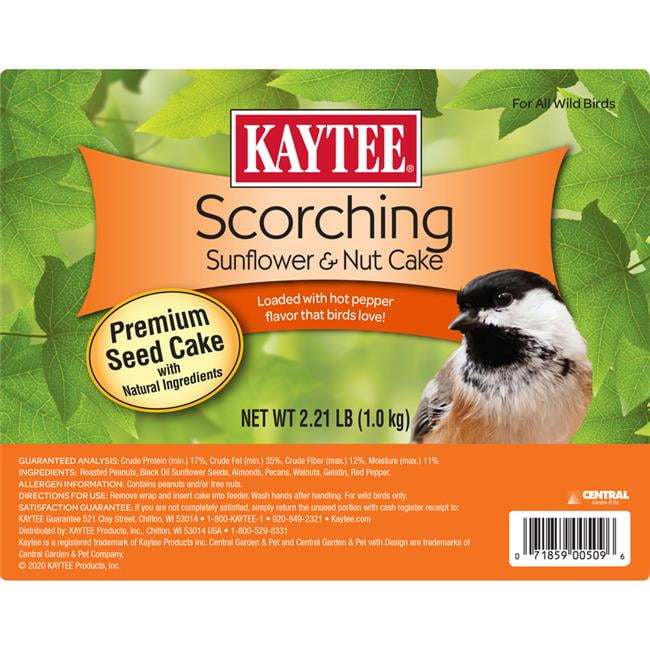 Kaytee Products 8039780 2.2 lbs Scorching Songbird Wild Bird Seed & Nut