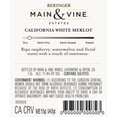thumbnail image 5 of Beringer Main & Vine White Merlot California Rose Wine, 1.5 L Bottle, 11.4% ABV, 5 of 6