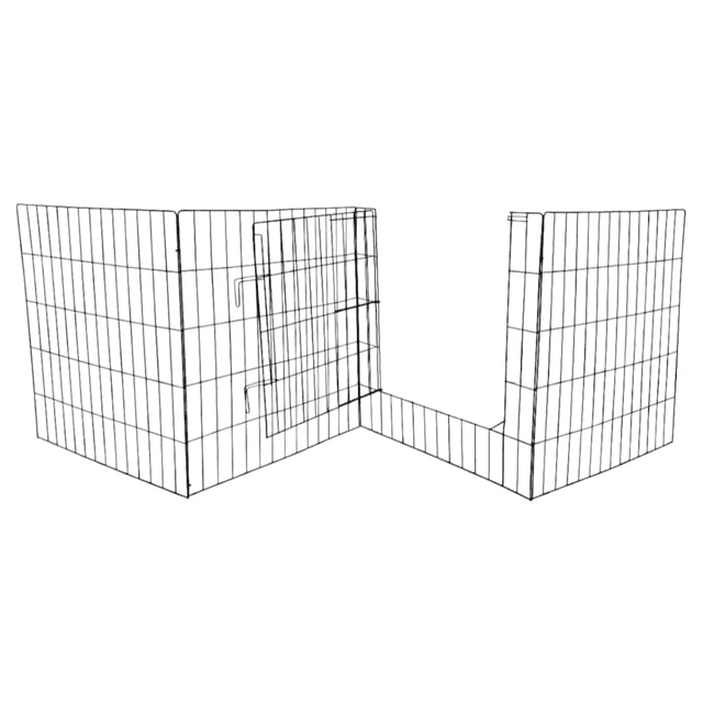 Cerca Para Perro, Reja Para Perro, Corral Para Perro, Valla Para Perro, División Para Perro 75cm De Alto Con 4 Paneles | 3mt Largo