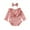 Red, variant on Zanarzt Newborn Baby Boys Girls Clothes Cute Baby Girls Comfortable Sweet Bow Bodysuits Jumpsuit with Headband Beige,0-3 Months