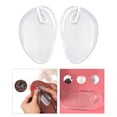 thumbnail image 4 of FITYLE 2x2Pcs Self Gel Forefoot Cushions Flip Flop Transparent for Sandals , clear, 2 Pcs, 4 of 10