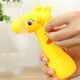 thumbnail image 4 of 2Pcs Manual Press Mist Fan for Kids Cartoon Giraffe Handheld Mini Fan with Water Spray Children Fan Toy No Battery or Charge Needes (Green), 4 of 5