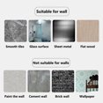thumbnail image 4 of 4Pcs Socket Holder Punch Free Self Adhesive Strong Loading Living Room Wall Hanging Socket Fixer Daily Use, 4 of 4