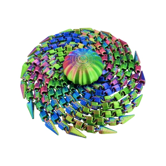 Gaiwos 3D Printed Articulated Jellyfish Toy 7.7 inches, Flexible Realistic Articulated Animal Fidget Toys, Mystery Figurines Gifts, Funny Decor and Festival Collectible