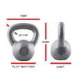 thumbnail image 7 of CAP Barbell Cast Iron Kettlebell, Single, 25-Pounds, 7 of 7