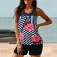 thumbnail image 5 of BJUTIR Womens Swimsuits Tankini Swimsuits For With Shorts Two Piece Bathing Suits Racerback Tank Tops Swimwear, 5 of 9