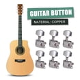thumbnail image 2 of instrumento musical Clavijas de afinación de cuerdas 3x6 uds. Clavijas de máquina semicerradas para guitarra popular (derecha) FLhrweasw Nuevo, 2 of 8