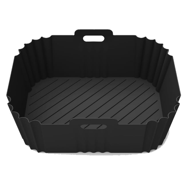 Accesorios de silicona para freidora de aire Olla de silicona para freidora de aire Sartén multifuncional forrada