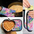 thumbnail image 5 of Yayeee Oven Mitts and Pot Holder Set of 2 Heat Resistant Kitchen Gloves Baking Hot Pad, Gradient Starfish Pattern, 5 of 5