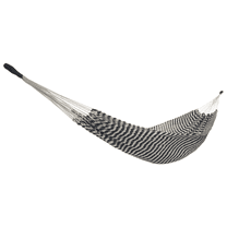 BLISS Weekender Rope Hammock - Blue & Natural