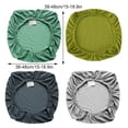 thumbnail image 3 of pitrice Chair Cover Slipcover Stretch Seat Computer Protection Set Anti-Dirty Thicken Solid Business Home Wedding Universal Dark Green/Backrest, 3 of 9