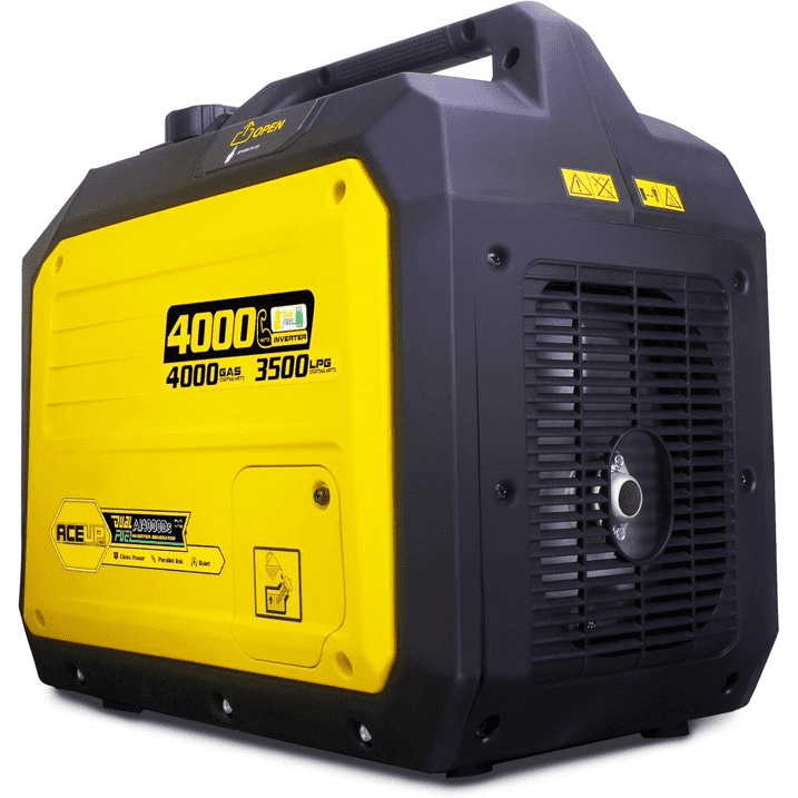Aceup Energy 4000 Watt Dual Fuel Inverter Generator, Portable Quiet, RV-Ready, EPA Compliant