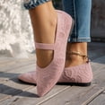 thumbnail image 6 of DIVVce Mary Jane Shoes Women Knit Pointed Toe Comfortable Slip On Casual Breathable Lightweight Daily Footwear, 6 of 8
