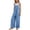 Z1-Blue, variant on Girls Overalls Kids Cute Adjustable Straps Wide Leg Jumpsuit with Pockets 4-15 Years,14-15 Years