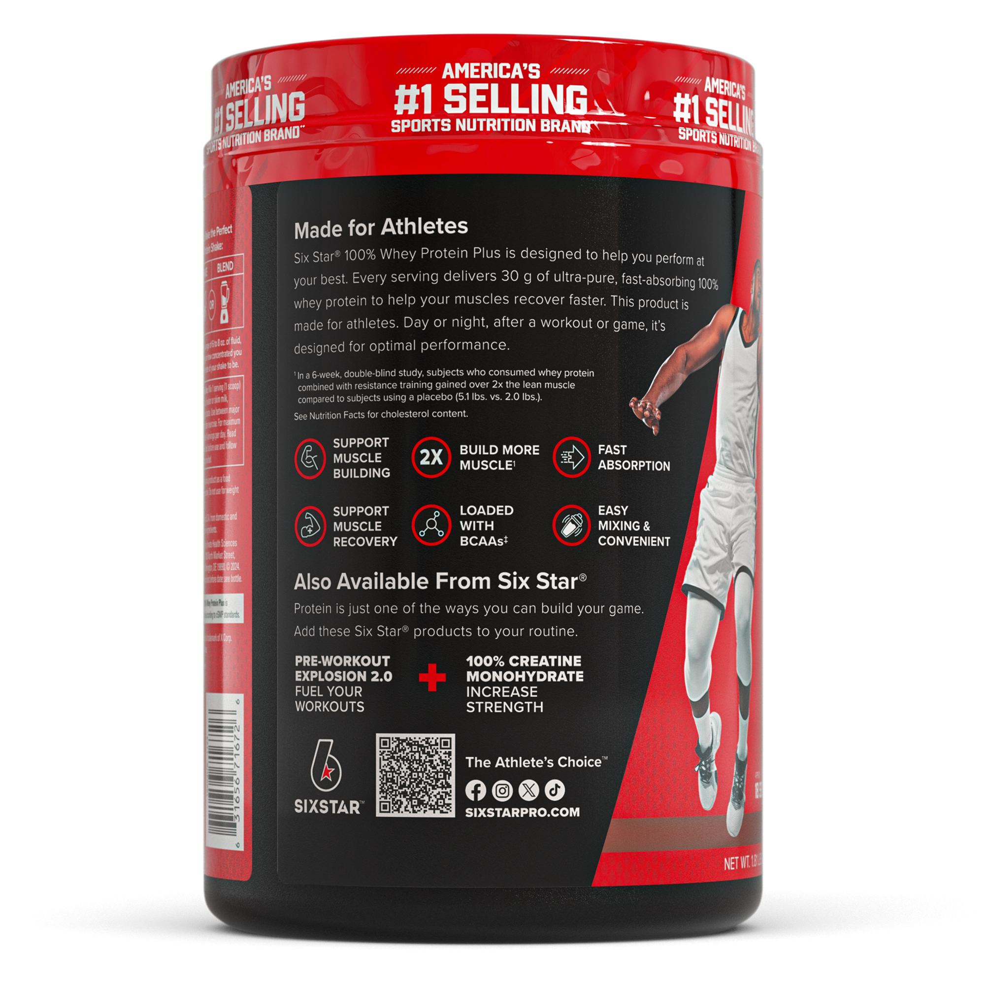 Six Star Pro Nutrition 100% Whey Protein Powder, Triple Chocolate photo 6