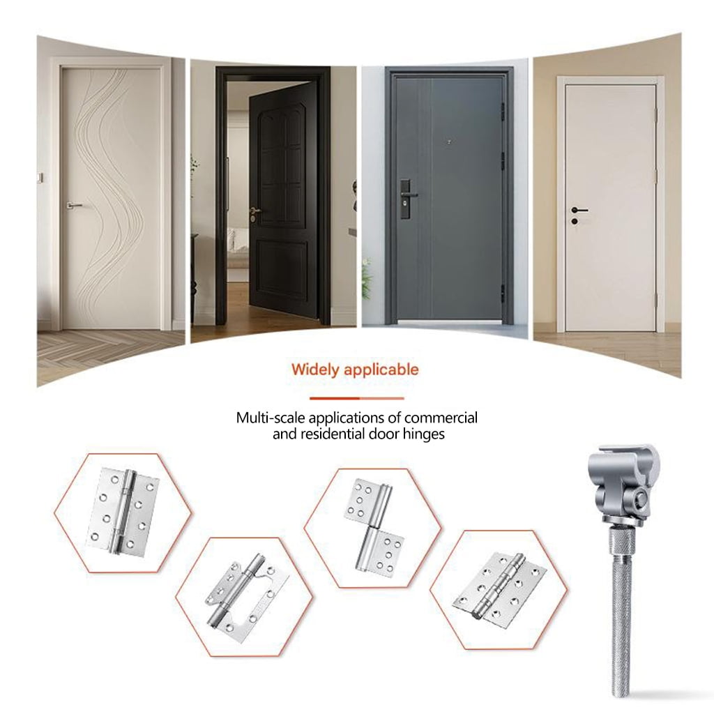 CEORPER Adjustable Wrench Door Hinge Tool For Door Hinge Adjustments Without Disassembly Works On Various Door Types