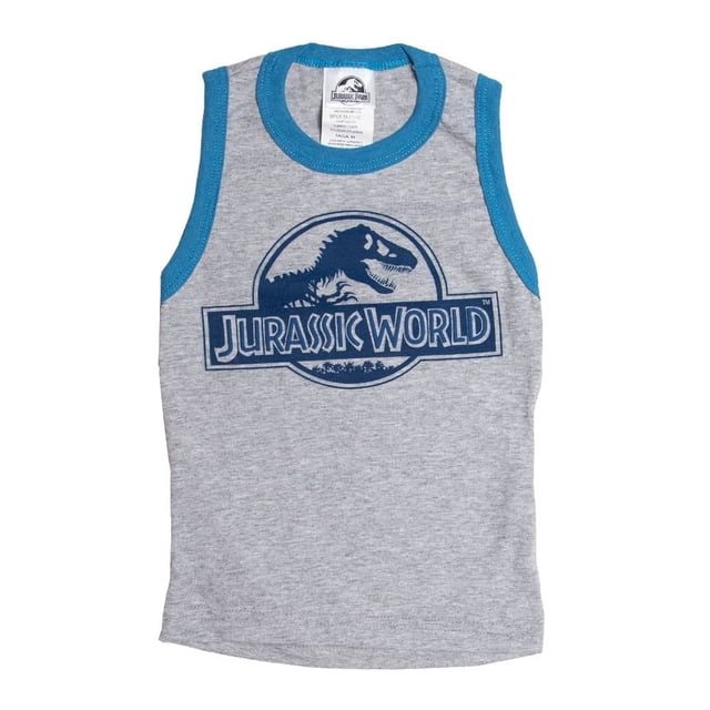 Camiseta Jurassic World Niño 3X Jurassic World Gris