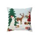 thumbnail image 2 of xihome Funda de cojn navideña cuadrada de 45 cm (17,72 pulgadas), decoracin festiva, multicolor, lavable, cierre de cremallera oculta., 2 of 6