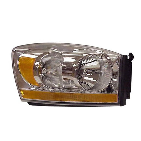 KAI New Economy Replacement Passenger Side Headlight Lens And Housing, Fits 2006-2006 Dodge Ram 1500