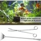 thumbnail image 3 of Kit de paisajismo acuático 4 en 1 para acuarios, kits de herramientas para acuarios de plantas de acero inoxidable, pinzas, tijeras, espátula para acuaristas principiantes, mantenimiento de acuarios esquí esquí Gafas de esquí, 3 of 5