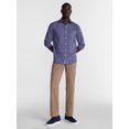 thumbnail image 3 of George Men's Classic Dress Shirt with Long Sleeves, Sizes S-3XL, 3 of 6
