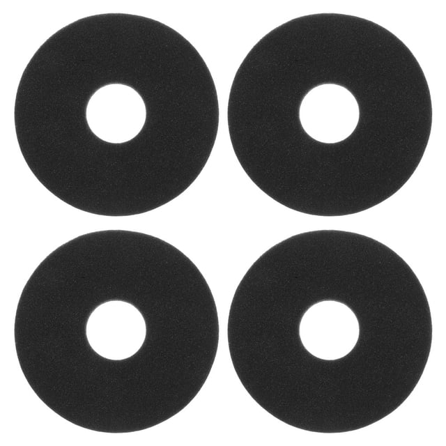 BRIGHTFUFU Esponjas de repuesto para llantas de barman, herramientas adecuadas para cócteles, recipientes para sal, barras de borde de azúcar, accesorios para pulido de vidrio, 4 Uds.