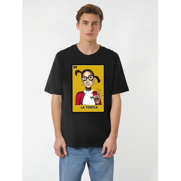 La Toxica 69 Lottery Card Premium T-Shirt 229277 funny Men’s Short Sleeve Graphic T-shirt Collection black Tee For Adult, Men, Women, Teen, Teenager, Adolescent, Youth