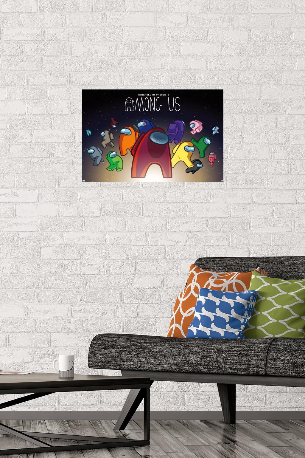 Among- Space Wall Poster, 14.725" x 22.375"