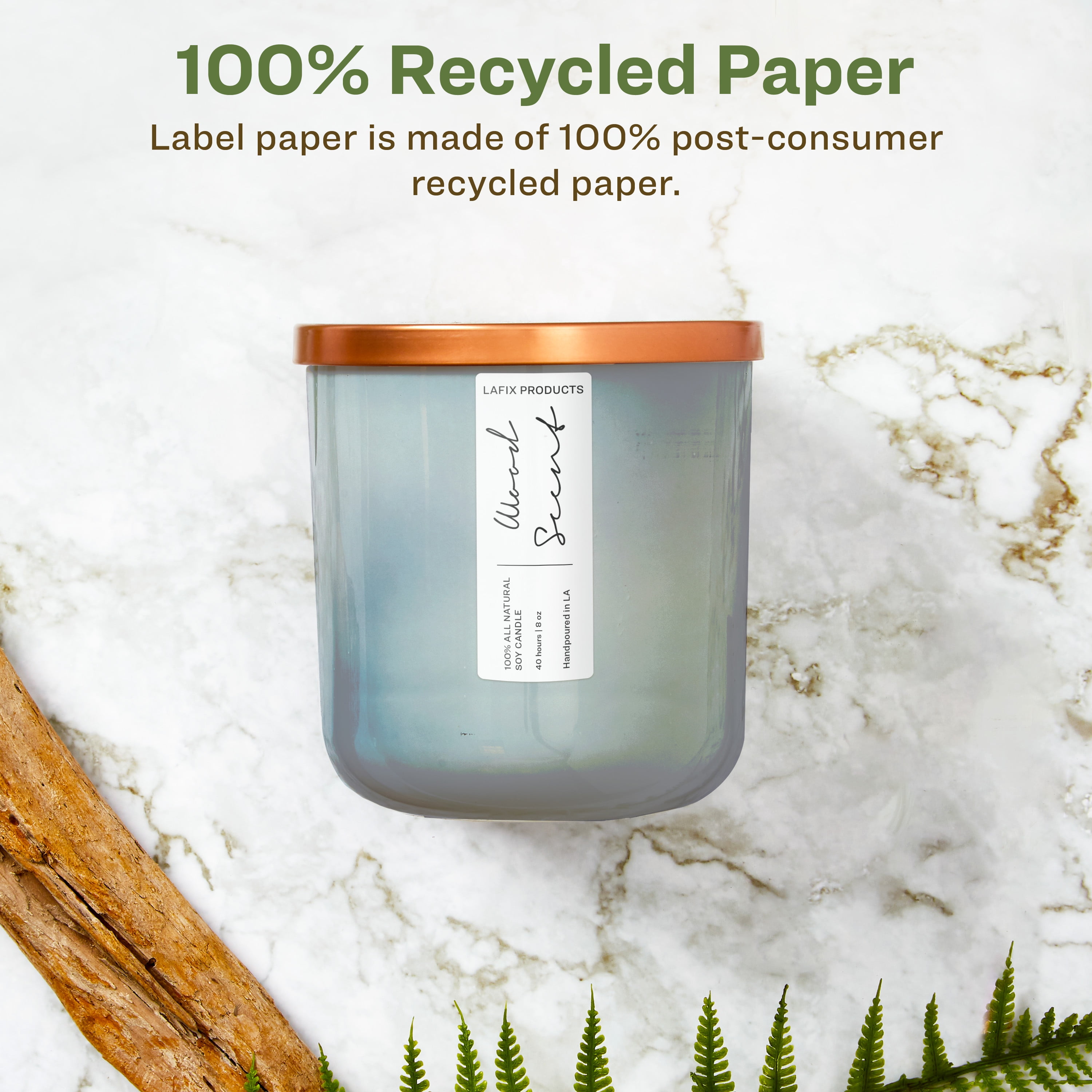 Avery EcoFriendly Rectangle Labels, 1" x 3", 800ct