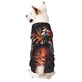 thumbnail image 1 of Fotbe Cool Tiger Sudadera con Estampado para Perros Pequeños – Suéter con Capucha para Mascotas, Tela Suave de Forro Polar con Bolsillo-X-Large, 1 of 7