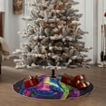 thumbnail image 4 of Haiem Neon Pop Art Pitbull Pattern Christmas Tree Skirt Merry Christmas Party Christmas Tree Decoration,New Year Decorations-48", 4 of 6