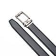 thumbnail image 3 of Men's Leather Belts Ratchet Automatic Belt Adjustable 46", 3 of 5