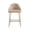 Tan and Gold, variant on Gracie Stone and Black Leatherette Counter Stool with Steel Legs