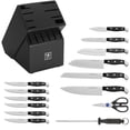 thumbnail image 3 of Juego de cuchillos de cocina Henckels Statement de 15 piezas con bloque negro, 3 of 5