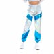 thumbnail image 4 of Pantalones de mezclilla Gibobby coloridos para fiesta de Hip Hop callejero y deportes de ocio Aqua S, 4 of 5