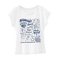 thumbnail image 4 of Camiseta de mujer de verano transpirable suave cuello redondo para uso diario trabajo caminar, 4 of 7