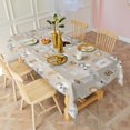 thumbnail image 3 of Cute Shih Tzu Dog and Coffee Pattern Rectangle Tablecloth 60"x102",Waterproof Polyester Rectangle Table Cloth, Wipeable Spillproof Polyester Tablecloth for Dining, Camping, Indoor and Outdoor, 3 of 6