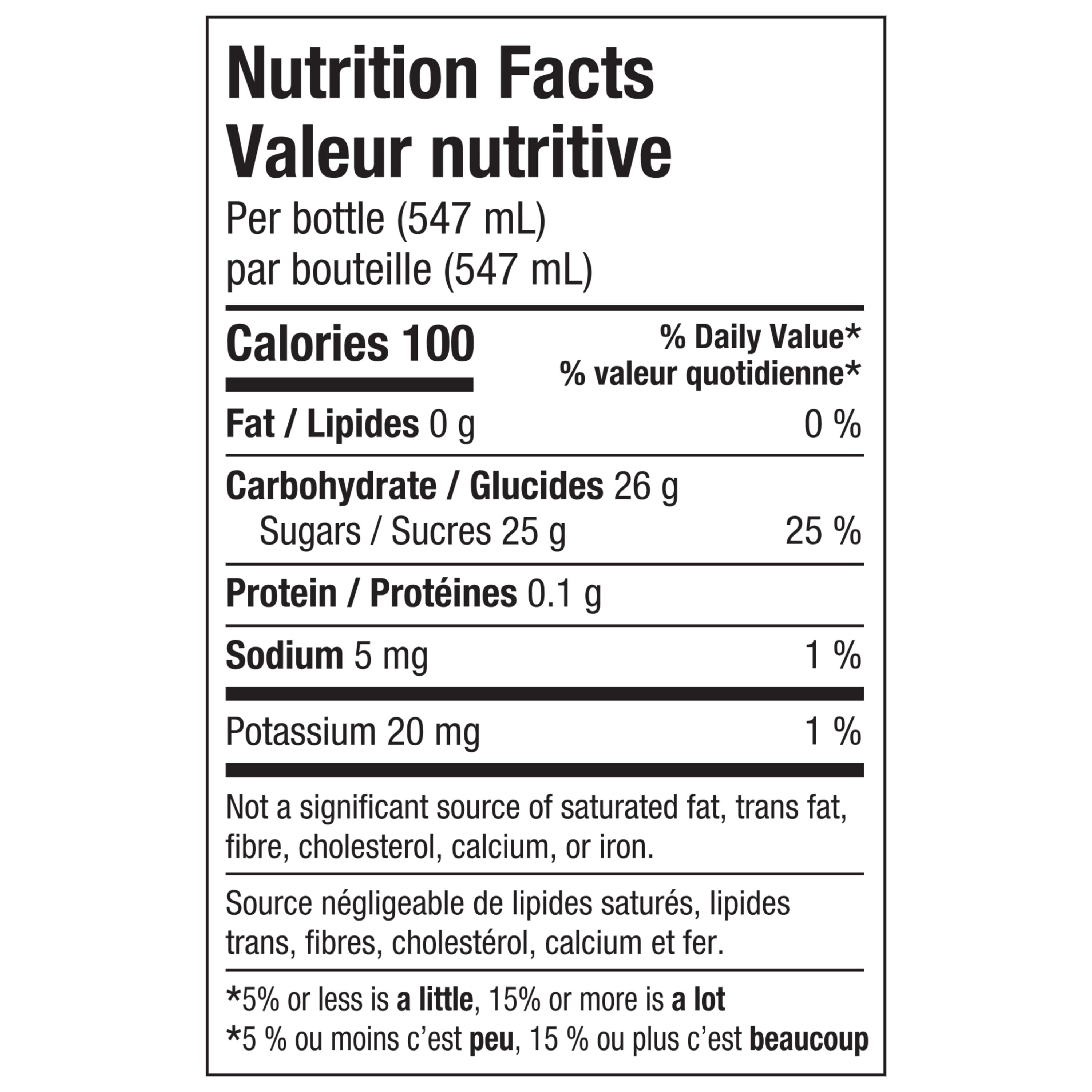 Pure Leaf Green Tea with Honey 547mL, Bottle, 547 mL