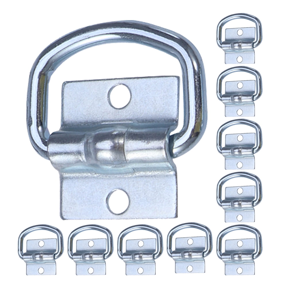 Diekin 12pcs Tie Down Anchor Trailer D Ring Replacement Trailer Tie Down Anchor Accessory