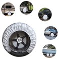 thumbnail image 3 of Cubiertas para neumáticos 4 Piezas Cubierta Universal para neumáticos Protección Solar Protector de Ruedas Remolque Autocaravana Coche Camión Cubiertas para neumáticos Impermeables (27-29 Pulgadas), 3 of 5