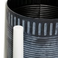 thumbnail image 5 of DecMode 10 In. Planter, Metal, Black, 2 - Pieces, 5 of 9