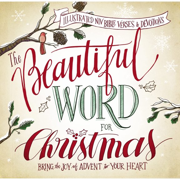 Pre-Owned The Beautiful Word for Christmas: Illustrated NIV Verses and Devotions (a 31-Day Devotional) (Hardcover) 0310087562 9780310087564
