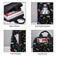 thumbnail image 3 of Yiaed Gamepads Print Lightweight Backpack Travel Backpacks Hiking Daypack for Women Men, 3 of 5