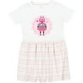 thumbnail image 3 of Inktastic Robotics Girl Robot Gear Girls Toddler Dress, 3 of 5