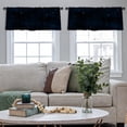 thumbnail image 5 of LALILO Kitchen Curtain Valance Calm Interior Modern Home Rod Pocket Window Curtain 52"x 18" Set of 2, 5 of 7
