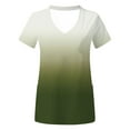 thumbnail image 3 of Nmnitkp Scrubs Tops for Women Match colors Scrub Tops Comfortable and Practical Women Tops V-neck Short Sleeved Pocket Scrub Tops Women Stretchy, 3 of 4
